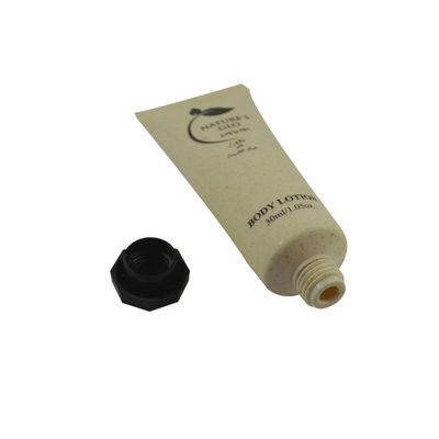 Printing LOGO PE Tube Hotel Set Shower Gel Body Lotion Conditioner Empty Plastic Tube Cosmetic Packaging Tube