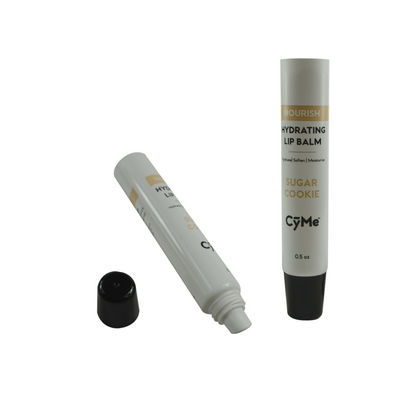 Eco Friendly PE Facial cleanser Container Flip top Cap Face Wash Cosmetic Plastic Squeeze Tube Packing