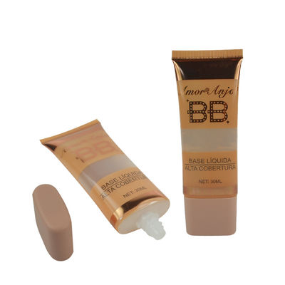 10/15/20/25/40/50ml Luxury Shiny Abl Cream Tube Cosmetic Packaging Bb Cream Tube For Sunblock Sunscreen