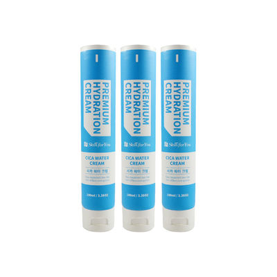 cosmetic packaging empty cream lotion 10g 30g 50g 100g plastic PE soft tube with pp screw cap