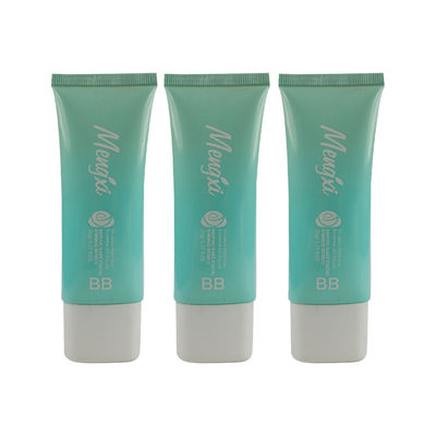 custom logo eco oem body lotion private label flat plastic cosmetic squeeze soft touch tubes for cosmetic