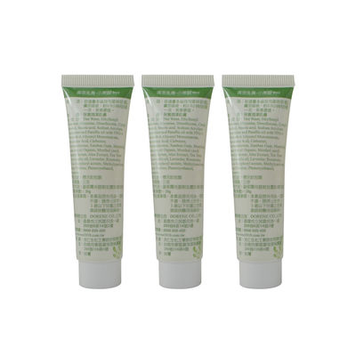 Cosmetic squeeze soft black packaging tube printing for bath gel body cream