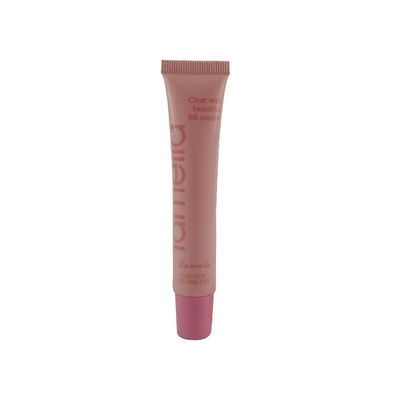 High quality custom PE plastic cosmetic container packaging soft tube for facial cleaner/lotion with flip lid