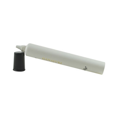 Custom cosmetic lotion cream tube packaging empty squeeze facial cleanser tube with flip top cap