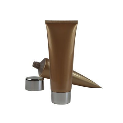 Custom eco-friendly cosmetic cream tubes skincare squeeze plastic tube packaging with screw cap