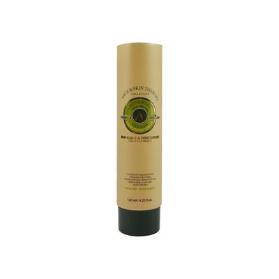 PE Plastic Cream Soft tubes Facial Cleanser Packaging tube Plastic Empty Cosmetic Lotion Tube with Flip Top Cap