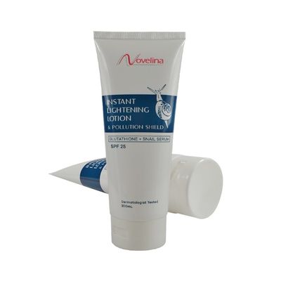 custom logo OEM luxury eco friendly soft hand cream squeeze tube with an octagon lid