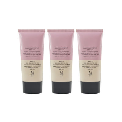 Wholesale Cosmetic Plastic Tube Packaging Black Soft Squeeze Plastic Tube with Flip Top Cap