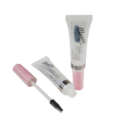 Flat Cosmetic Plastic Tube Sunscreen Packaging Cream Face Lotion Squeeze Tube with Screw flip Cap