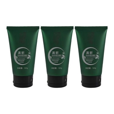 Hand cream colored flip top cap matte 2 layer 5 layer soft plastic cosmetics PE tube