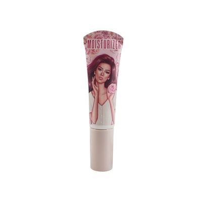 Custom printed and volume round cream lotion shampoo cosmetic packaging flip cap plastic tube