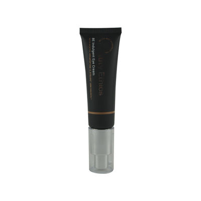 Plastic Round Empty Facial Cleanser Hand Care Lotion Sunscreen Packaging Tube With Flip Top Lid