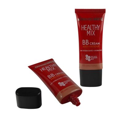 Custom Cosmetics Tube Make-up Foundation And Lotion Airless Pump Cream Plastic Tubes For Cosmetics Packaging BB CC Cream