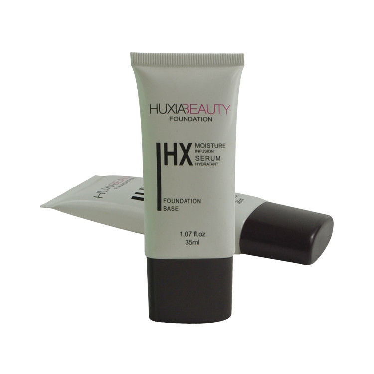 Squeeze Tube For Cosmetics OEM BB cream body lotion cosmetic plastic squeeze tube packaging with screw cap